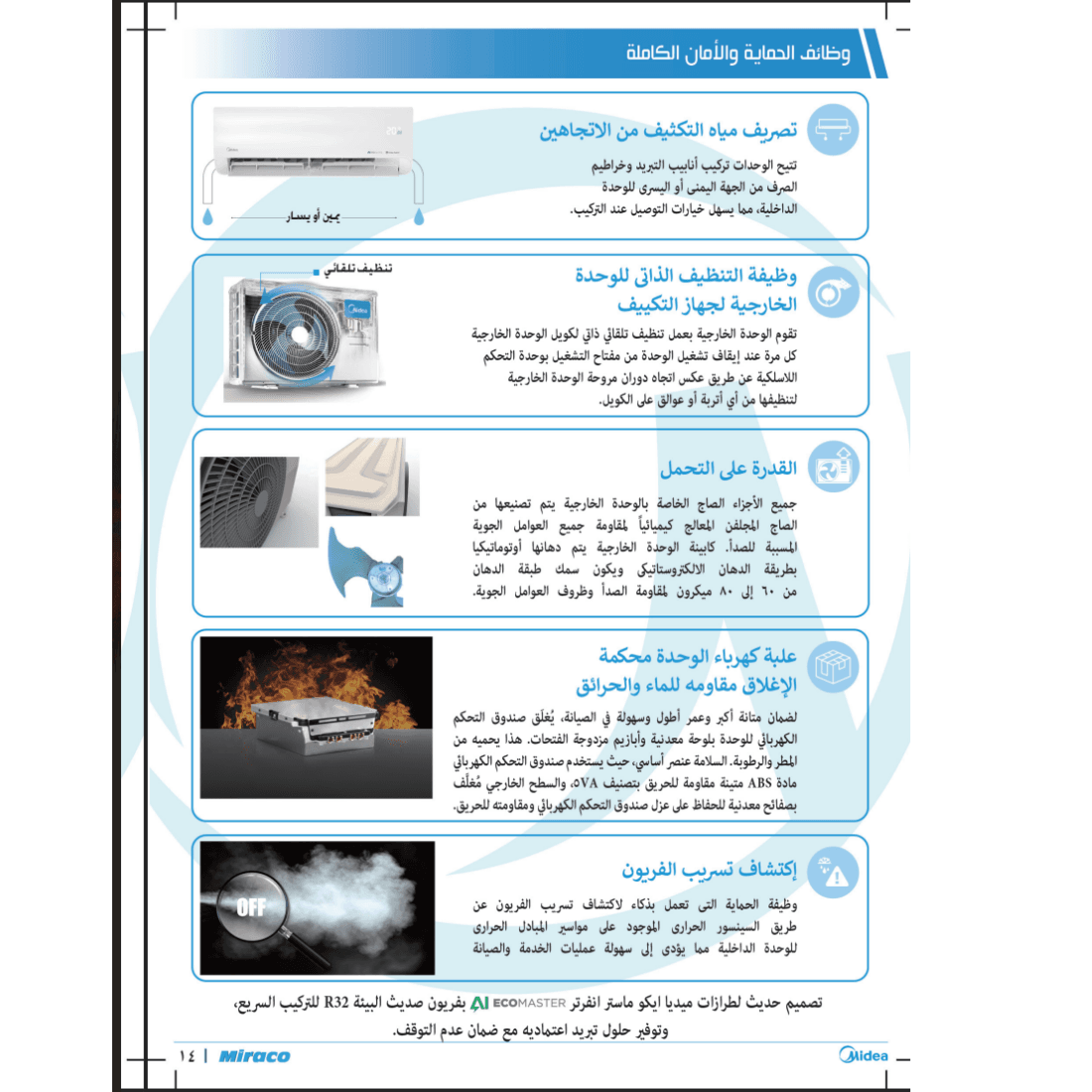 تكييف ميديا1.5 حصان بارد ايكو ماستر انفرتر M1SEFT-12CRDN8F-Q8 تكييف ميديا1.5 حصان بارد ايكو ماستر انفرتر M1SEFT-12CRDN8F-Q8