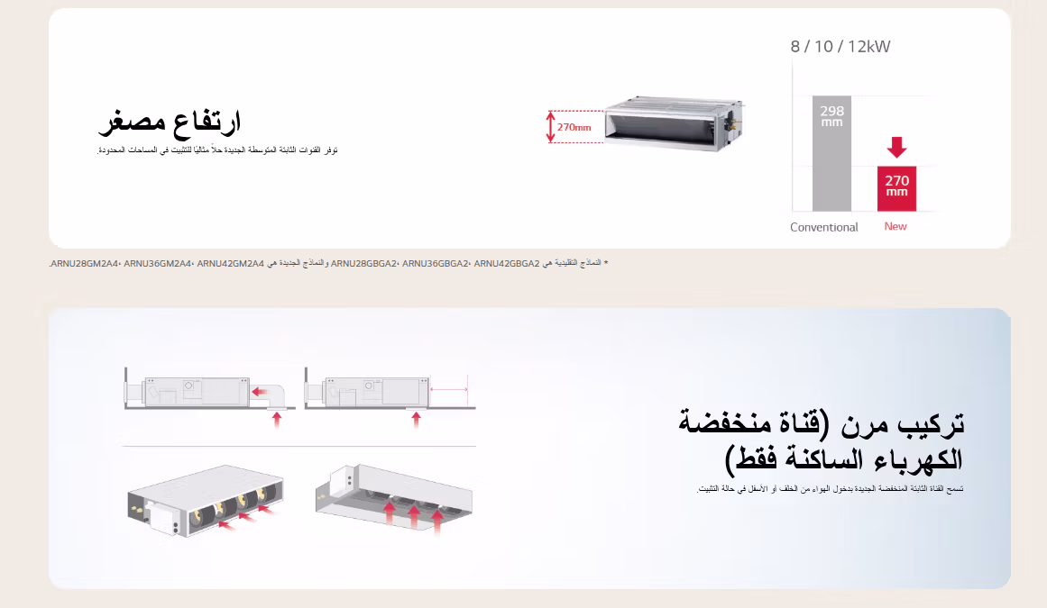 تكييف ال جي كونسيبد انفرتر8